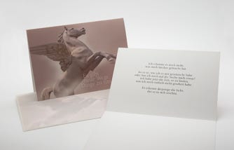 Postkarte Pegasus